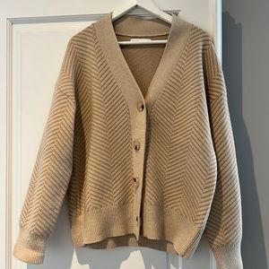 Oak and Fort oversized cardigan